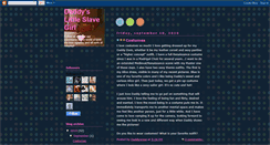 Desktop Screenshot of daddyslittleslavegirl.blogspot.com