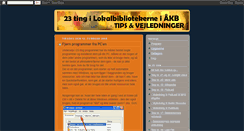 Desktop Screenshot of aakblokal23ting-praktiskeoplysnger.blogspot.com