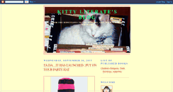 Desktop Screenshot of kittyliterate.blogspot.com