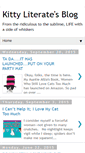 Mobile Screenshot of kittyliterate.blogspot.com