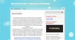 Desktop Screenshot of informaticabarcelona.blogspot.com