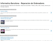 Tablet Screenshot of informaticabarcelona.blogspot.com