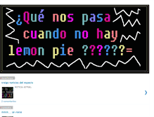 Tablet Screenshot of nohay-lemonpie.blogspot.com