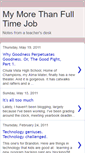 Mobile Screenshot of morethanfulltime.blogspot.com