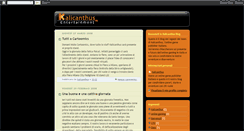 Desktop Screenshot of kalicanthus.blogspot.com