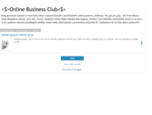 Tablet Screenshot of onlinebiznisclub.blogspot.com