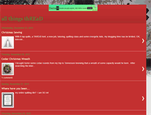 Tablet Screenshot of allthingsthread.blogspot.com