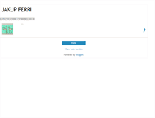 Tablet Screenshot of jakupferri.blogspot.com