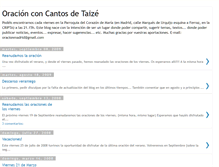 Tablet Screenshot of oracionmadrid.blogspot.com