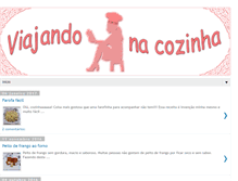 Tablet Screenshot of crisviajandonacozinha.blogspot.com