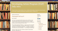 Desktop Screenshot of dap2011.blogspot.com