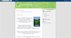 Desktop Screenshot of carolinedunord.blogspot.com