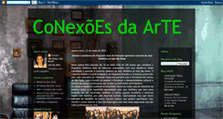 Desktop Screenshot of conexoesdaarte.blogspot.com
