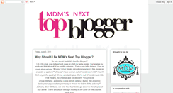 Desktop Screenshot of mdmnexttopblogger.blogspot.com