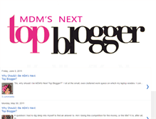 Tablet Screenshot of mdmnexttopblogger.blogspot.com