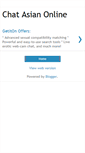 Mobile Screenshot of chat-asian-online.blogspot.com