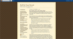 Desktop Screenshot of fall-on-your-sword.blogspot.com