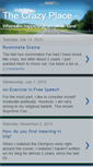 Mobile Screenshot of crazieplace.blogspot.com