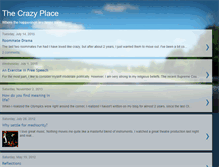 Tablet Screenshot of crazieplace.blogspot.com