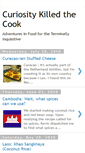 Mobile Screenshot of curiositykilledthecook.blogspot.com