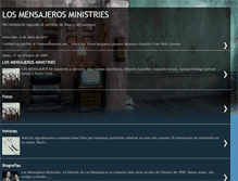 Tablet Screenshot of losmensajerosquartet.blogspot.com