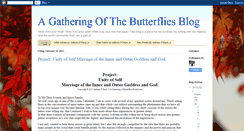 Desktop Screenshot of gatheringofbutterflies.blogspot.com