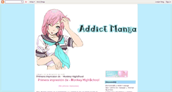 Desktop Screenshot of addict-manga.blogspot.com