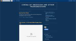 Desktop Screenshot of cinemaofobsession.blogspot.com