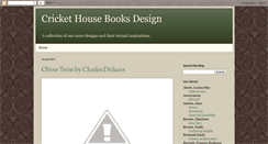 Desktop Screenshot of crickethousebooks.blogspot.com