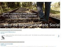 Tablet Screenshot of alemdaresponsabilidadesocial.blogspot.com
