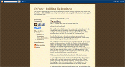 Desktop Screenshot of exfuzer.blogspot.com