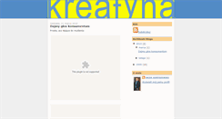 Desktop Screenshot of kreatyna.blogspot.com