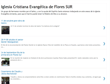 Tablet Screenshot of iglesiafloressur.blogspot.com