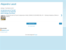 Tablet Screenshot of alejandrolecot.blogspot.com