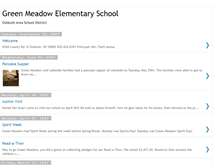 Tablet Screenshot of gmeadowelementary.blogspot.com