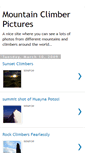 Mobile Screenshot of mountain-climber-pictures.blogspot.com