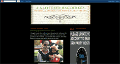 Desktop Screenshot of aglitteredhalloween.blogspot.com