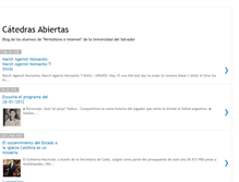 Tablet Screenshot of catedrasabiertas.blogspot.com