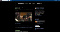 Desktop Screenshot of freakyfrommyangle.blogspot.com