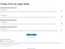 Tablet Screenshot of freakyfrommyangle.blogspot.com
