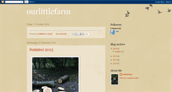 Desktop Screenshot of downonourlittlefarm.blogspot.com