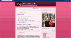 Desktop Screenshot of plunkchronicles.blogspot.com