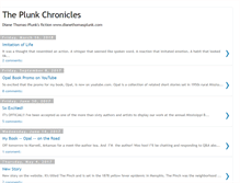 Tablet Screenshot of plunkchronicles.blogspot.com