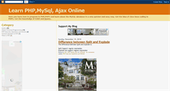 Desktop Screenshot of learn-phpmysql.blogspot.com