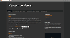 Desktop Screenshot of persemberakisi.blogspot.com