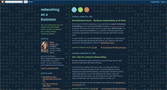 Desktop Screenshot of networkingasabusiness.blogspot.com