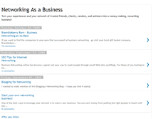 Tablet Screenshot of networkingasabusiness.blogspot.com