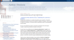 Desktop Screenshot of justiciaidenuncia.blogspot.com