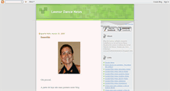 Desktop Screenshot of leonordancenews.blogspot.com