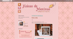 Desktop Screenshot of blogkoisasdemenina.blogspot.com